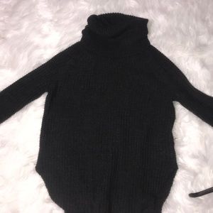Grey long sweater